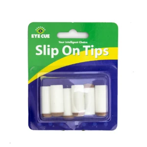 6x Slip On Tips for billiard cues
