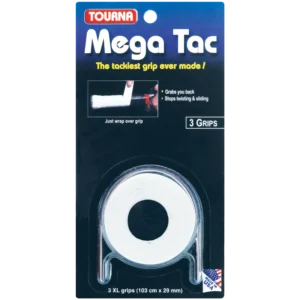 Mega Tac 3-Pack USA Tacky Grip White